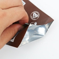 Emballage personnalisé biodégradable en sachet coussin à scellage arrière pour barres protéinées, snacks, bonbons et biscuits