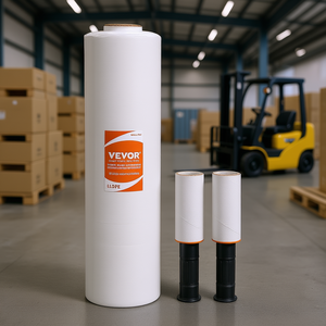 Rouleau de film étirable Vevor 15 pouces x 1200 pieds 80 gauge LLDPE, résistance industrielle, emballage de palettes - Product Image 2
