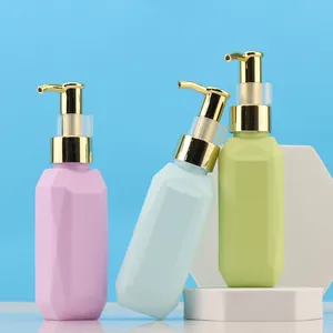 100 200ml emulsion bottle Custom processing pet plastic pressing emulsion perfume shampoo bottle for cosmetic packaging