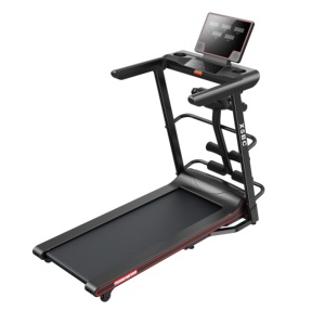 LFly X5BCM Folding <b>Treadmill</b> with Massage Pulse Sensor , Incline <b>Treadmill</b> with 12 Preset Programs, Heart Rate Monitoring - Product Image 3