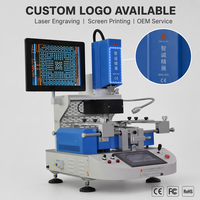 Estación de Calentamiento por Aire Caliente + Infrarrojos para PCB BGA /QFN/QFP/SOP/PGA/LGA, Herramienta de Reparación de ECU, Máquina de Retrabajo BGA WDS-620