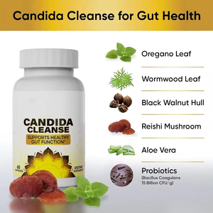 Cápsulas de Alta Calidad para la Limpieza de Candida, Apoyo Intestinal y del Colon para Hombres y Mujeres, Hierbas Naturales para la Pérdida de Peso Intestinal - Product Image 3