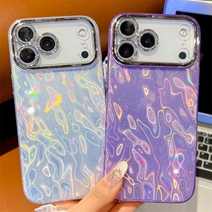 Funda de Teléfono IMD de Lujo con Textura de Papel de Estaño y Doble Capa de Película para iPhone 13 14 15 16 17 Pro Max 16E, Fundas Anti-caída - Product Image 1