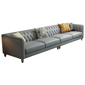Hotel Pocket Hijau Beludru 3 Kursi Lounge Sofa dengan Emas Dasar Living Kamar Home Furniture Lipit Sofa