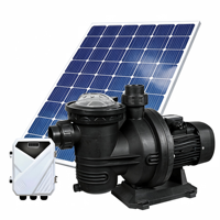 Pompe solaire de surface avec contrôleur MPPT et moteur sans balais pour filtration de piscine et transfert d'eau de bassin de jardin