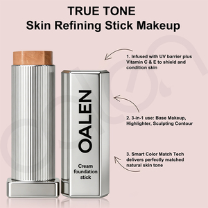 <span class=keywords><strong>Fond</strong></span> <span class=keywords><strong>de</strong></span> <span class=keywords><strong>teint</strong></span> en stick Oalen Private Label <span class=keywords><strong>Skin</strong></span> Perfecting, hypoallergénique, longue tenue, couvrance totale, pour tous les tons <span class=keywords><strong>de</strong></span> peau - Product Image 5