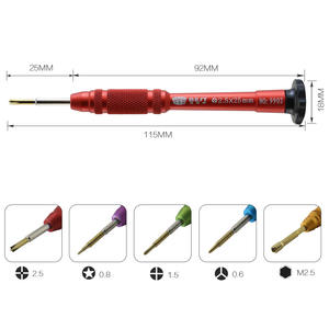 Destornilladores universales multiusos, juego de destornilladores de precisión <span class=keywords><strong>para</strong></span> reparación de <span class=keywords><strong>iPhone</strong></span>, 5 uds., venta al por mayor - Product Image 4