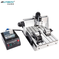 Petit routeur CNC miniature à 4 axes avec rotatif 6090 Kit de routeur CNC DIY Mini routeur CNC de bureau