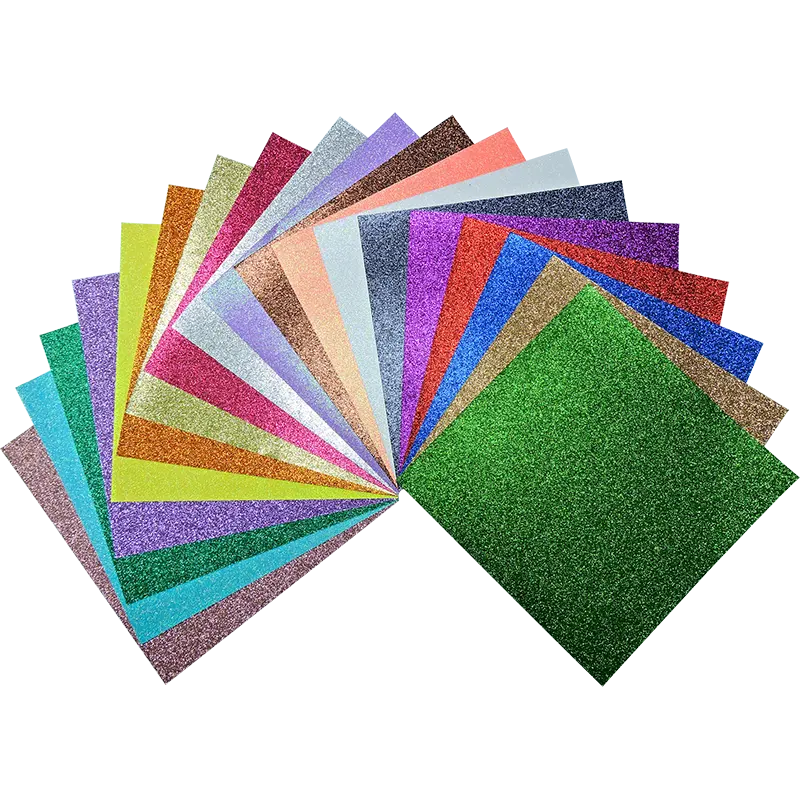 A4 A3 Glitter Paper Cardstock Paper Metal Crafts For Card Making DIY Scrapbook Craft Paper