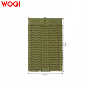 Matelas pneumatique Woqi 2 places 190x125x8cm ultraléger avec oreiller et pompe intégrée pour le camping, la randonnée, la voiture et la plage - Product Image 3