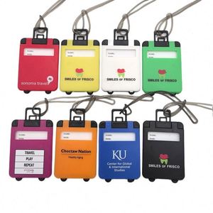 Custom Luggage <b>Tags</b> with Logo - Personalized Travel ID <b>Tags</b> for Bags & <b>Suitcases</b> - Product Image 3