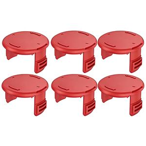 Lot de 6 pièces de rechange pour tondeuse robotisée de jardin, capuchon de bobine de fil de coupe TLE-03-1 pour Einhell GE-CT 18/28 Li 18/28 Li TC - Product Image 1