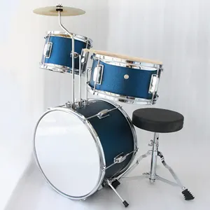 Factory Direct Supply Beginner 14 Inch Kinderen Drum Set Mini Jazz Klassieke Drum Set Voor Kinderen Goedkoop Drum Set