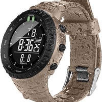 Jam Tangan Digital Quartz SMAEL Mewah Sporty Tahan Air 50 Meter Tali Plastik Model 1237 Alarm Stopwatch Jam Tangan Pria