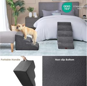 Di alta qualità pieghevole Pet Dog scala scala di arrampicata per cani gatti di schiuma - Product Image 3