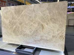 Marbre naturel Mirror Lake Spring Dawn à veines claires, style chinois moderne/luxe léger (pour crédence/sol/comptoir) - Product Image 3