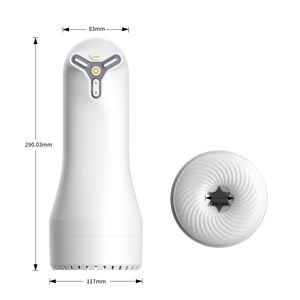 Top estándar masculino GT rotación telescópica vibrador masturbador juguete sexual contracción pene manga vibrador - Product Image 3