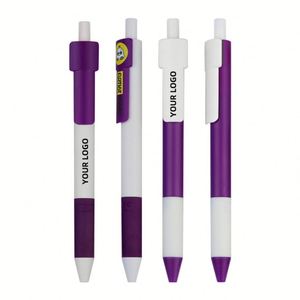 Entrega Rápida, Venta al por Mayor, Bolígrafo de Plástico Promocional Barato Personalizado con Código QR Impreso, Tinta de Gel, Punta de 0.5 mm, Multicolor - Product Image 3
