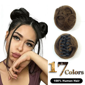 Moños de Pelo de Moda: Coletas y Moños de Cabello Humano con Clip, Cola de Caballo y Scrunchies – ¡El Moño No Está <span class=keywords><strong>M</strong></span>ás Tiempo Plano! - Product Image 1