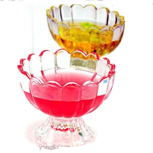 Ijs Glas, Glas Ijs Sundae Cups/Ijs Glazen Beker Rreezer Container