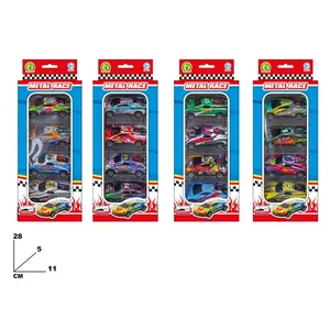 MAZZEO GIOCATTOLI Ensemble de voitures de course en métal moulé sous pression 5 pièces Échelle 1:64 Véhicules jouets pour enfants Collection de voitures de course Italie - Product Image 1