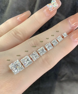 Qinglong bijoux laboratoire <span class=keywords><strong>diamant</strong></span> princesse coupe DEF/VVS-VS clarté 3EX HPHT princesse <span class=keywords><strong>forme</strong></span> CVD laboratoire cultivé <span class=keywords><strong>diamant</strong></span> IGI certifié - Product Image 4