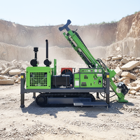Rig de forage rotatif à câble diamanté entièrement hydraulique pour l'exploration minière et les études géotechniques du sol