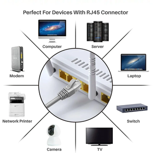 Câble <span class=keywords><strong>RJ45</strong></span> étanche pour antenne Starlink Mini, vitesse de transmission 1200 Mbps, pour connexion ordinateur-routeur, cordon de remplacement 5m 10m - Product Image 5