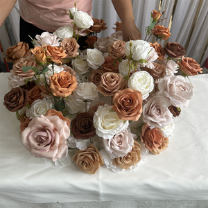 Ifg mùa thu cà phê màu sắc vòng Hoa Vòng Hoa Nến Hoa cơ sở cho đám cưới Bảng trung tâm - Product Image 2