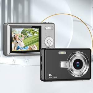 กล้องดิจิตอล CCD 4K ล้านพิกเซล ซูม 16 เท่า กล้องพกพาสไตล์เรโทร สำหรับนักเรียนและเด็ก - Product Image 2