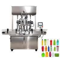 Machine de remplissage automatique linéaire pour savon liquide, shampoing, cosmétiques