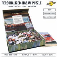 Puzzle en papier éducatif personnalisable à faire soi-même avec impression personnalisée pour tous les âges Certifié EN71