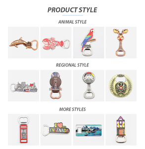 Aimant de réfrigérateur en métal personnalisé en gros, souvenir touristique allemand, ouvre-bouteille de bière - Product Image 6