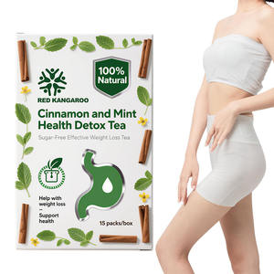 Factory Cinnamon and Mint Health Detox Tea para adultos Vitamina Vegetariana Antioxidantes Té natural Suplemento de hierbas - Product Image 1