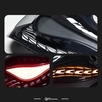 2PCS AKD feu arrière pour BMW F22 LED feu arrière 2014-2019 F23 F87 M2C 2 Series arrière brouillard frein clignotant accessoires automobiles