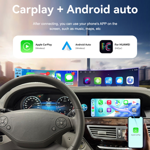Écran double ZWNAV 12,3 pouces pour <span class=keywords><strong>Mercedes</strong></span> Benz W221 2006-13, Android 13, GPS, tableau de bord, autoradio multimédia, cluster numérique, horloge intelligente - Product Image 3