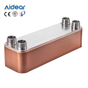 Intercambiador de Calor de Placas Soldadas de Acero Inoxidable Aidear, Intercambiador de Calor Industrial de Placas de Aluminio <span class=keywords><strong>para</strong></span> Aire Acondicionado HVAC - Product Image 3