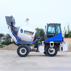 รถผสมคอนกรีตเคลื่อนที่ Sinoma ZC5500 ขนาด 3.5 ลูกบาศก์เมตร แรงบิดสูง เครื่องยนต์ Yuchai ขับเคลื่อน 4 ล้อ พร้อมระบบโหลดเอง - Product Image 4
