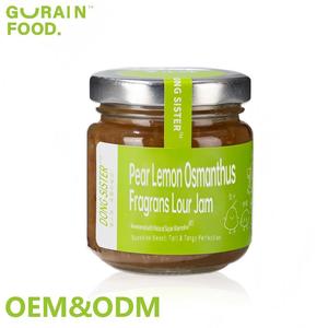 OEM ODM ingredienti Bubble Tea biscotti marmellata di frutta dessert gelato 120G marmellata di osmanto limone pera - Product Image 1