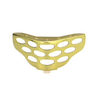 Furniture <b>Leg</b> Brass 6cm Titanium Industrial Design Heavy Duty <b>Sofa</b> Support H501 - Product Image 1