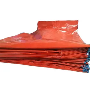 塑料篷布，其他织物橙色PE篷布卷山东临沂工厂供应商