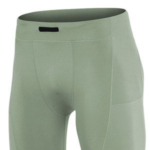 Shorts de compression respirants à séchage rapide pour homme, couleur unie, design tendance, taille mi-haute élastique, style streetwear décontracté. - Product Image 5