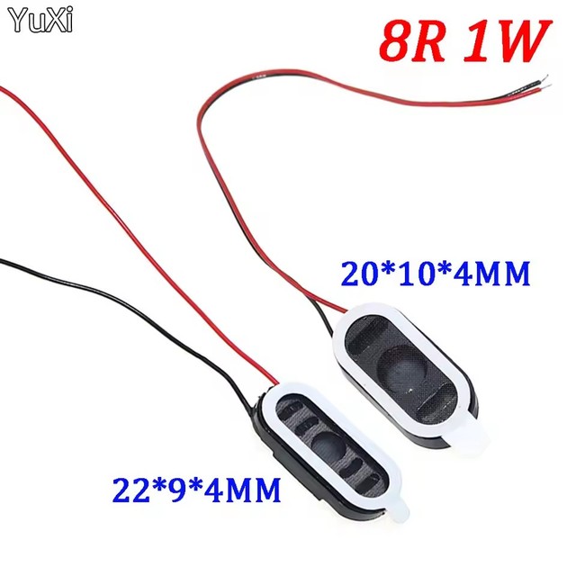 Speaker 8 Ohm 1W 8R 1W Oval Speakers Tablet PC Small Speakers 2010 2209 8 Europe 22*9*4 20*10*4mm