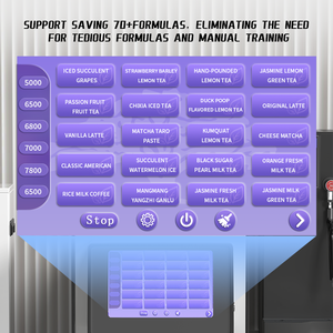 CK-001 máy pha trà thông minh, tiết kiệm chi phí lao động 20%, lý tưởng cho các công ty khởi nghiệp và chuỗi cửa hàng. - Product Image 5