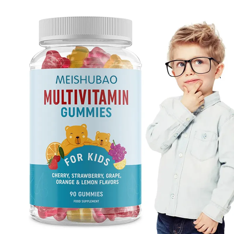 Suplemen makanan multivitamin-suplemen gummies vitamin d3 gummies vitamin c gummies untuk anak-anak