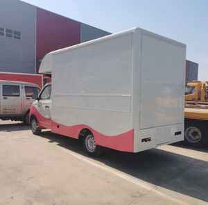 Chariot de nourriture mobile sans fumée avec système d'eau et d'électricité pour la vente de rue - Product Image 6