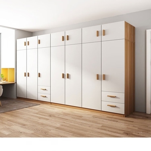 Armario Moderno <span class=keywords><strong>para</strong></span> el Hogar con Amplia Área <span class=keywords><strong>para</strong></span> Colgar Abrigos y Vestidos, Diseño Ecológico y Duradero <span class=keywords><strong>para</strong></span> Sala de Estar o Uso Hospitalario - Product Image 4