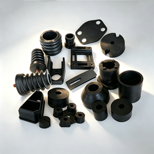 Pièces en caoutchouc personnalisées, caoutchouc nitrile, caoutchouc fluoré, pièces moulées en silicone, caoutchouc industriel amortissant les chocs, pièces diverses en caoutchouc - Product Image 2