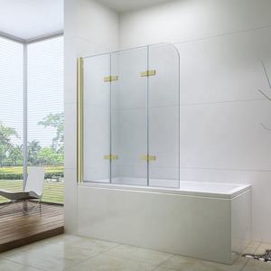 Écran de <span class=keywords><strong>baignoire</strong></span> pliant articulé pour salle de bain italienne facile à utiliser - Product Image 3