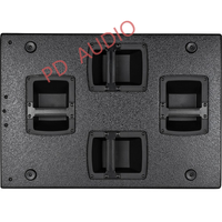 Caisson de basses puissant 9006-AS, double caisson de basses actif de 18 pouces, système audio, haut-parleur de graves professionnel